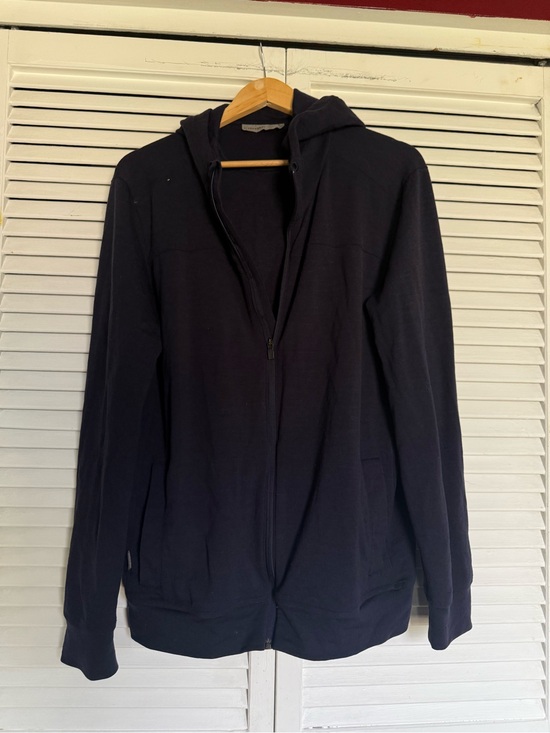 Icebreaker Other - Icebreaker Dark Navy Full-Zip Hoodie